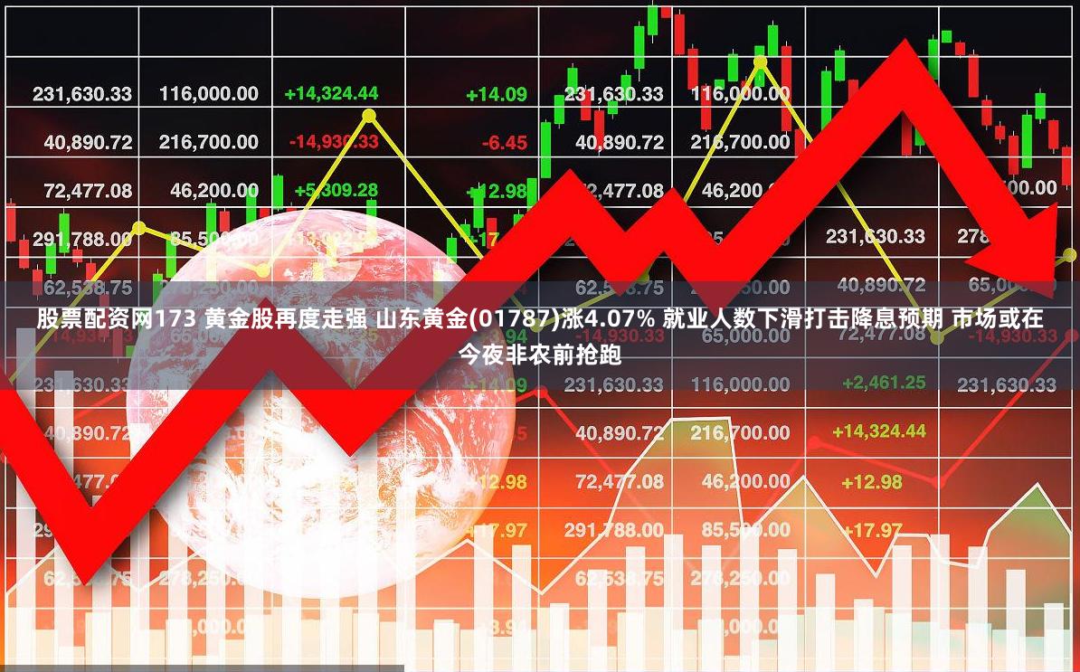 股票配资网173 黄金股再度走强 山东黄金(01787)涨4.07% 就业人数下滑打击降息预期 市场或在今夜非农前抢跑